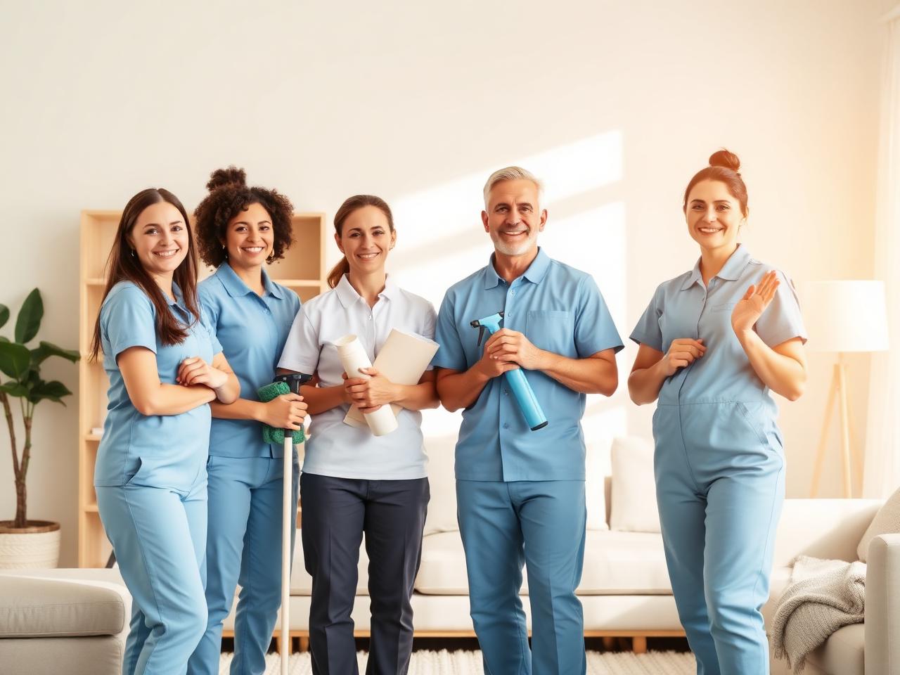 Shine Wise Cleaning founder Roohman and professional cleaning team serving Canberra ACT and Perth WA
